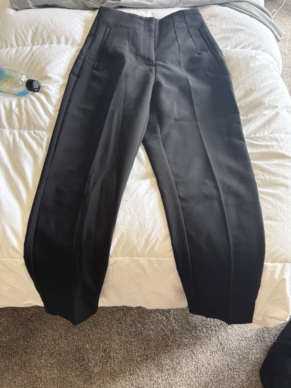 Zara woman’s Black Pleated Dress Pants